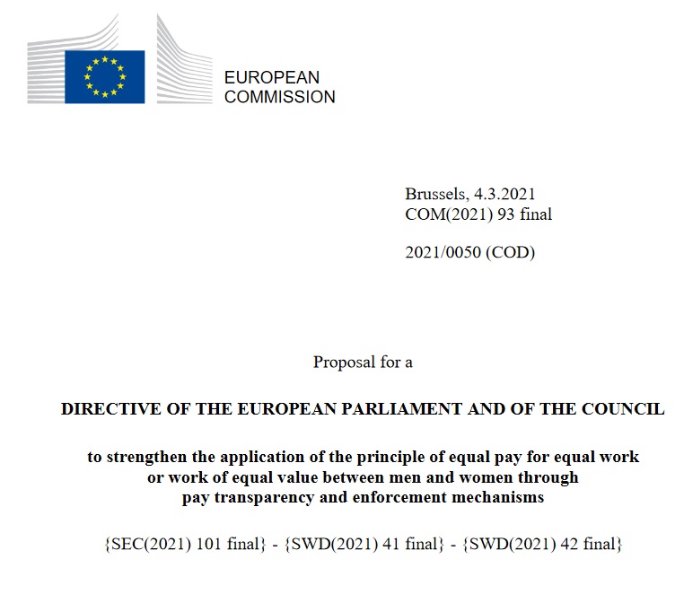Transparencia retributiva: a igual trabajo, igual retribución
